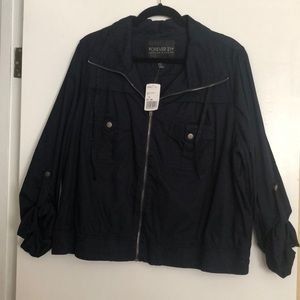 Forever 21 plus size long sleeve jacket